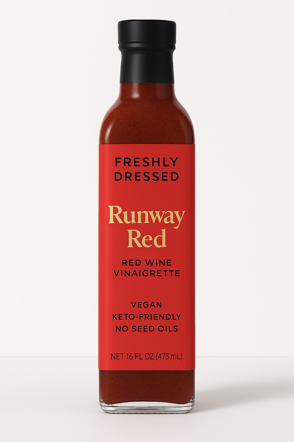 Runway Red — Red Wine Vinaigrette