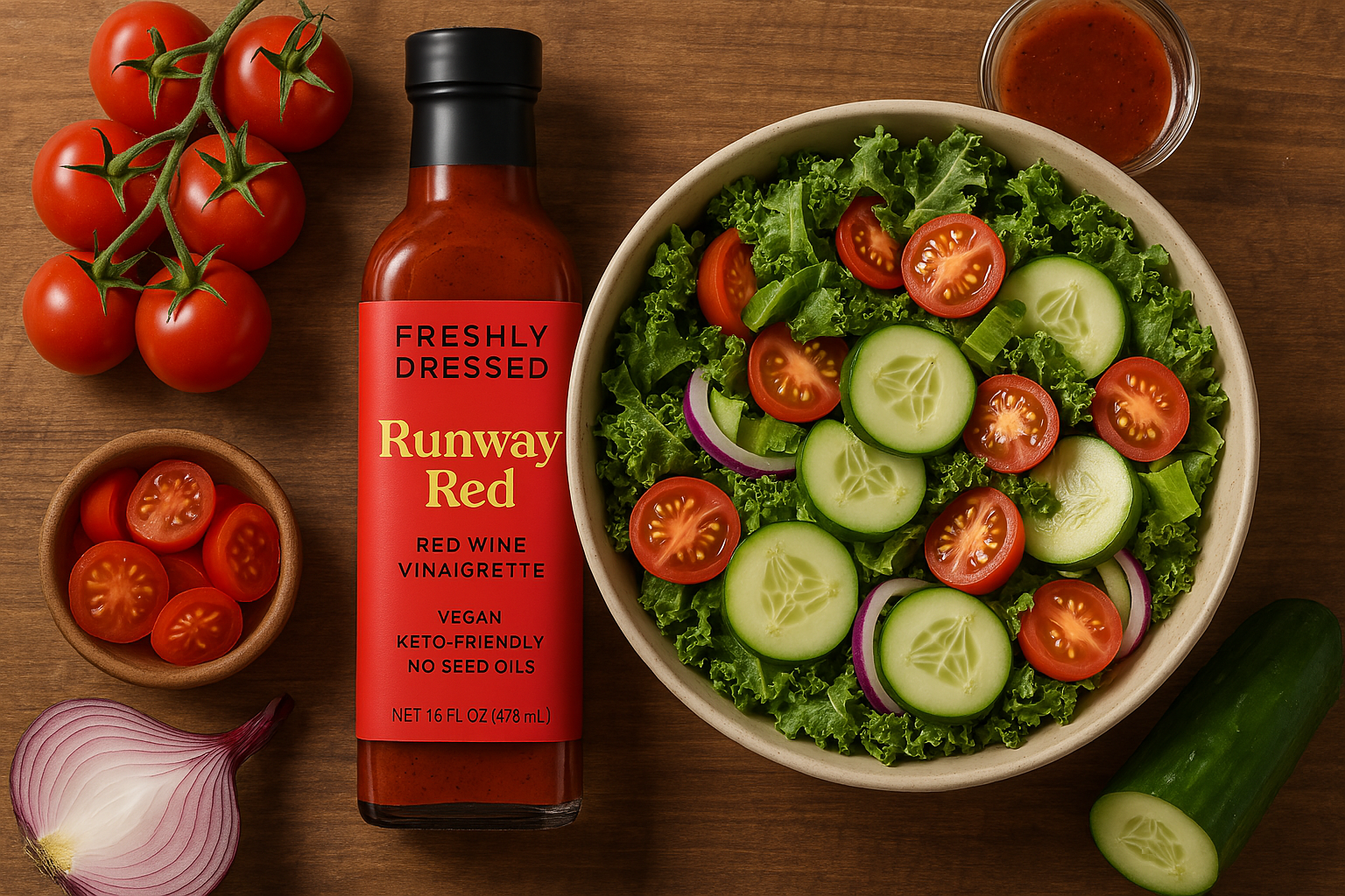 Runway Red — Red Wine Vinaigrette